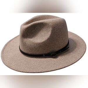 Bevel Label Wildflower Wide Brim Bohemian Fedora